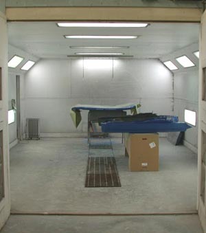 Body Shop Paint Booth